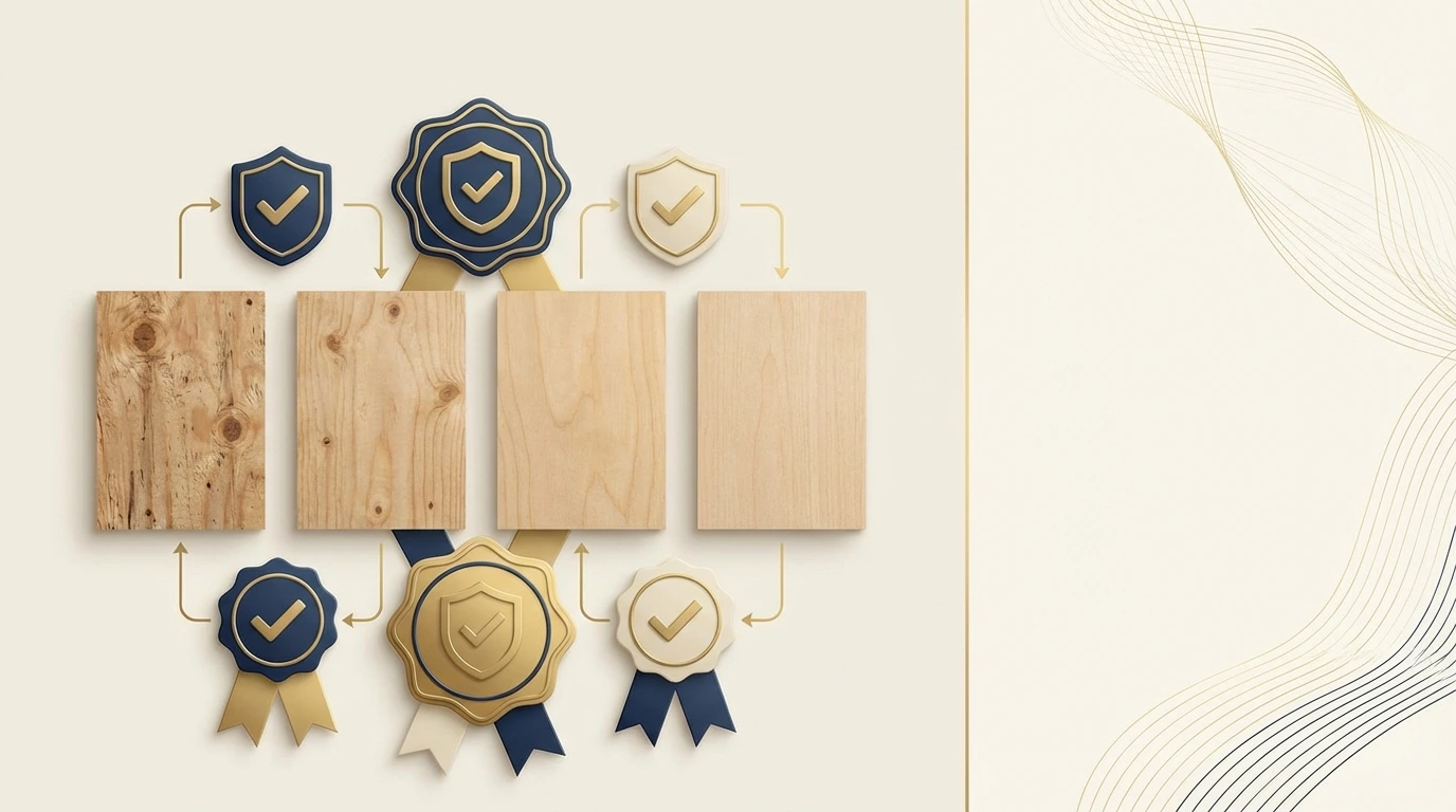 BIS certified plywood from Vietnam — IS 303 quality control inspection for India export