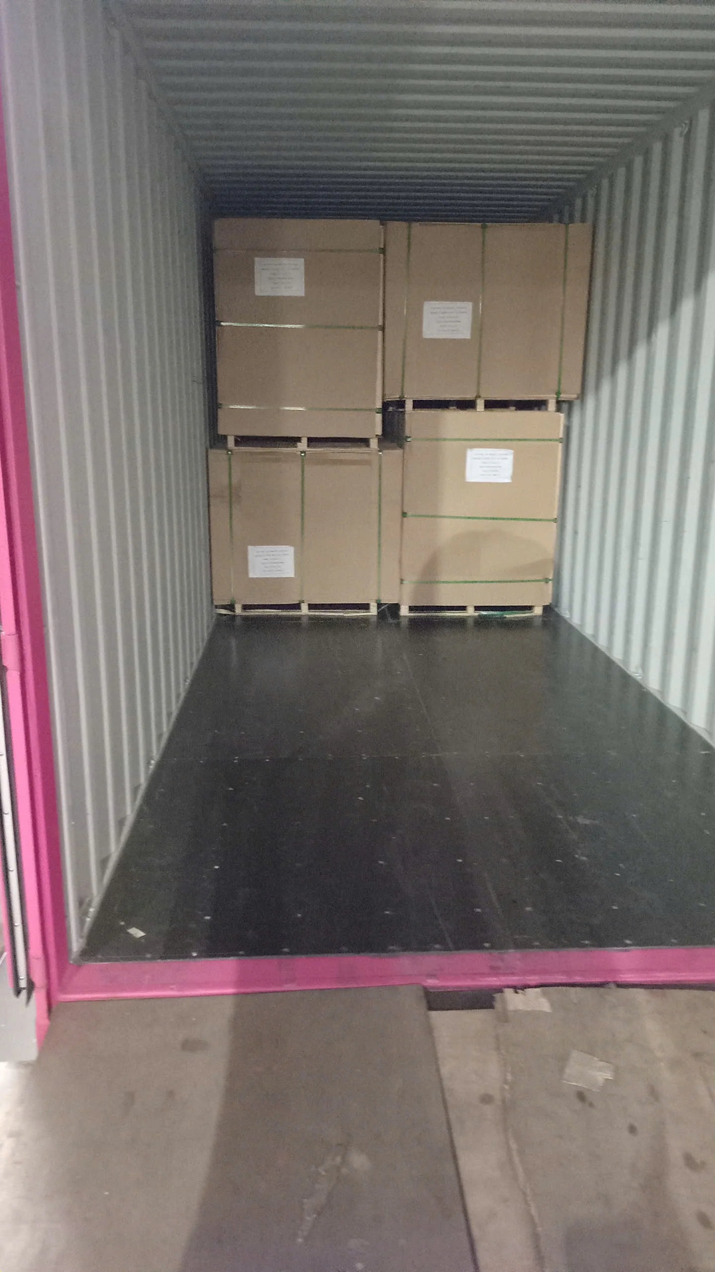 Acacia core plywood packing 1220x2440 16 pallets per 40HC container HCPLY Vietnam