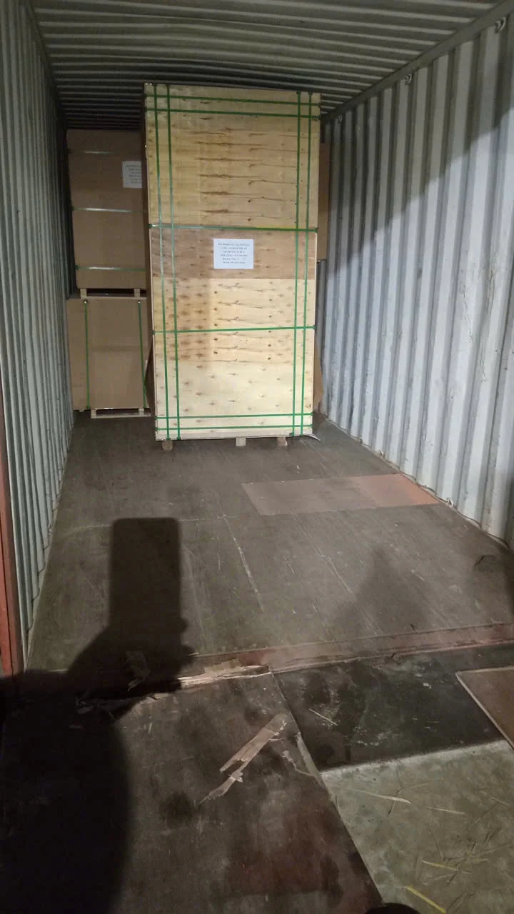 Plywood container loading at Vietnam factory — 40HC export packing hcply