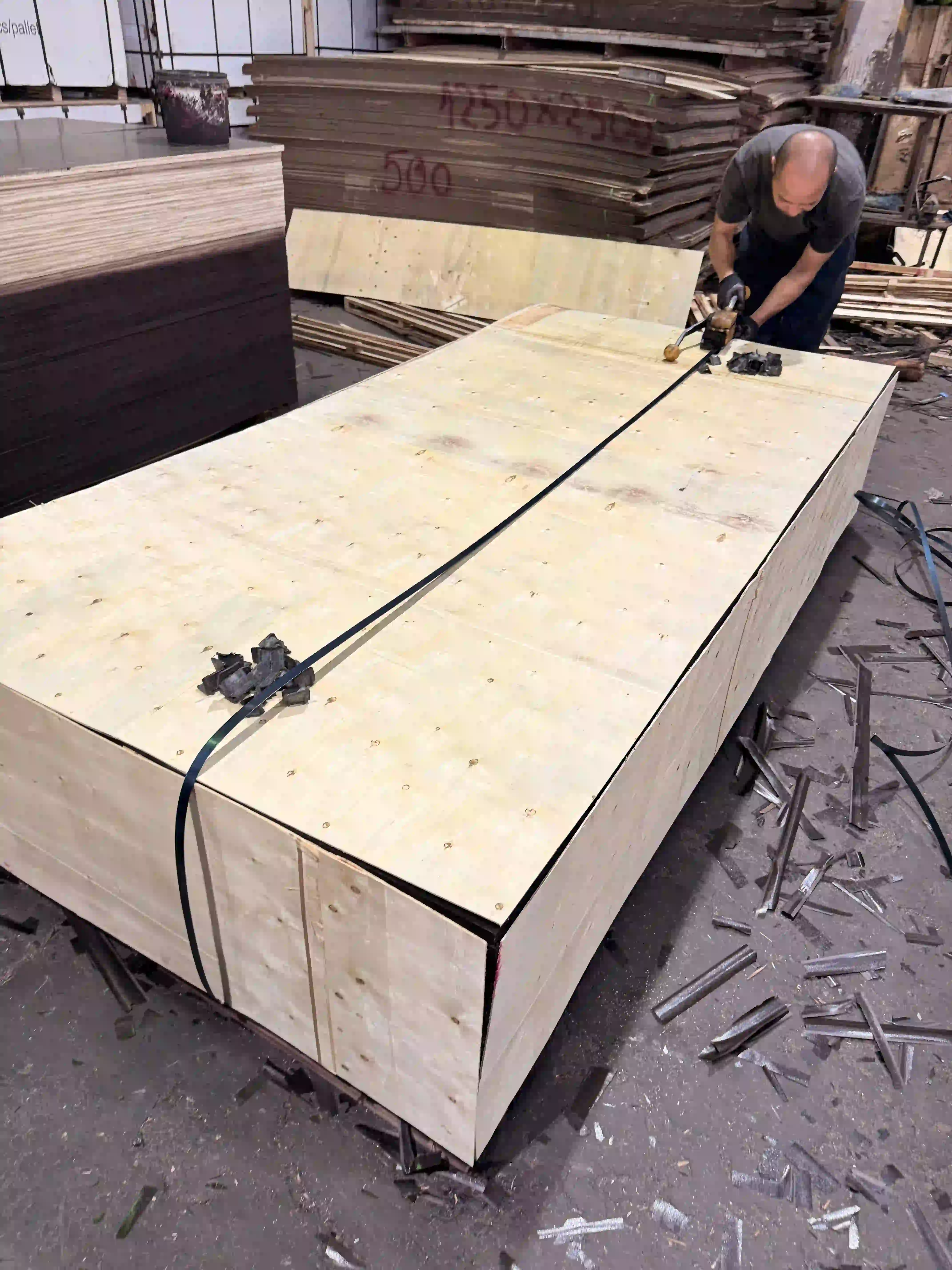 Plywood pallet weight estimation for 40HC container loading — HCPLY Vietnam export