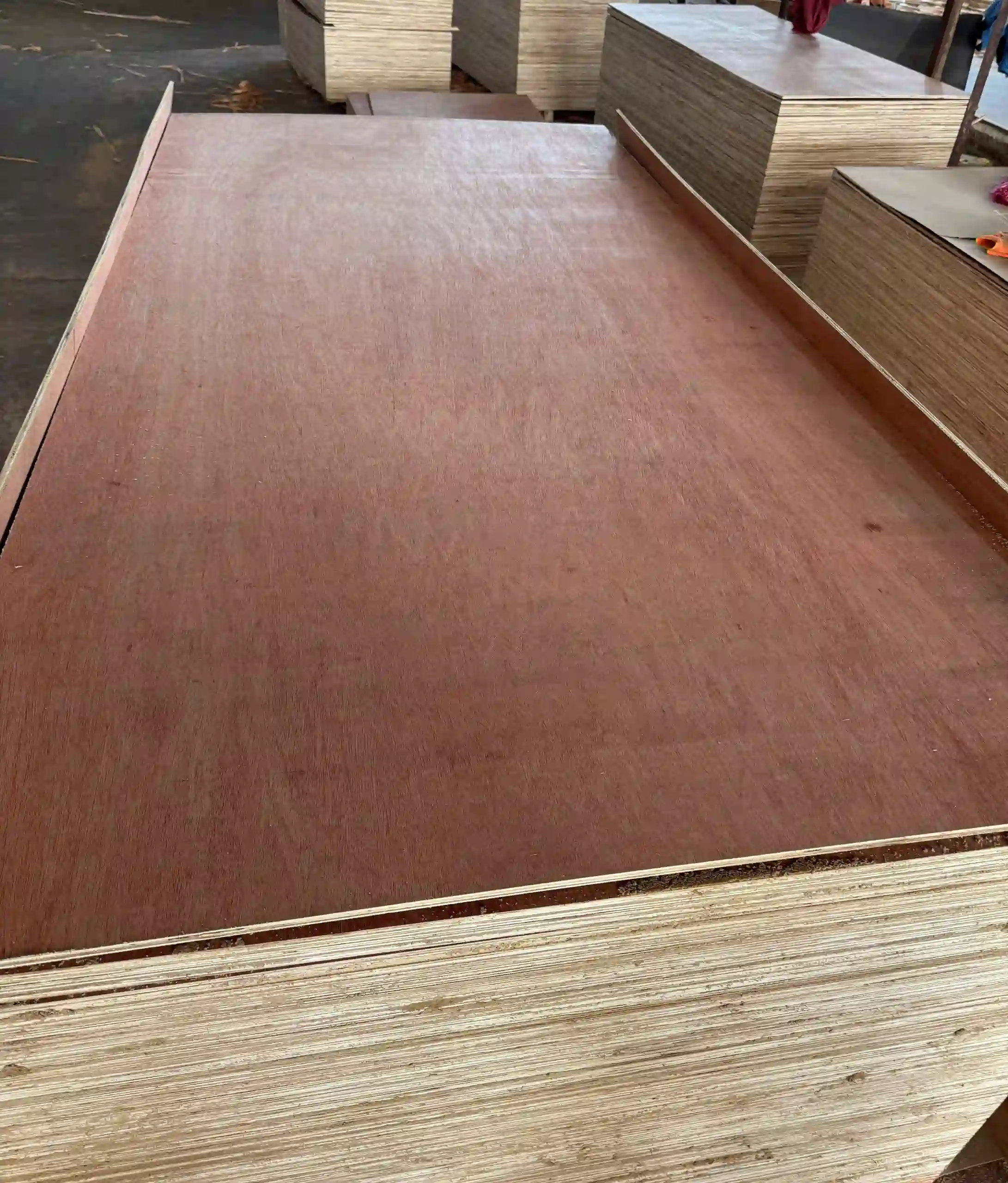 Bintangor plywood commercial grade Vietnam export — HCPLY factory furniture packaging