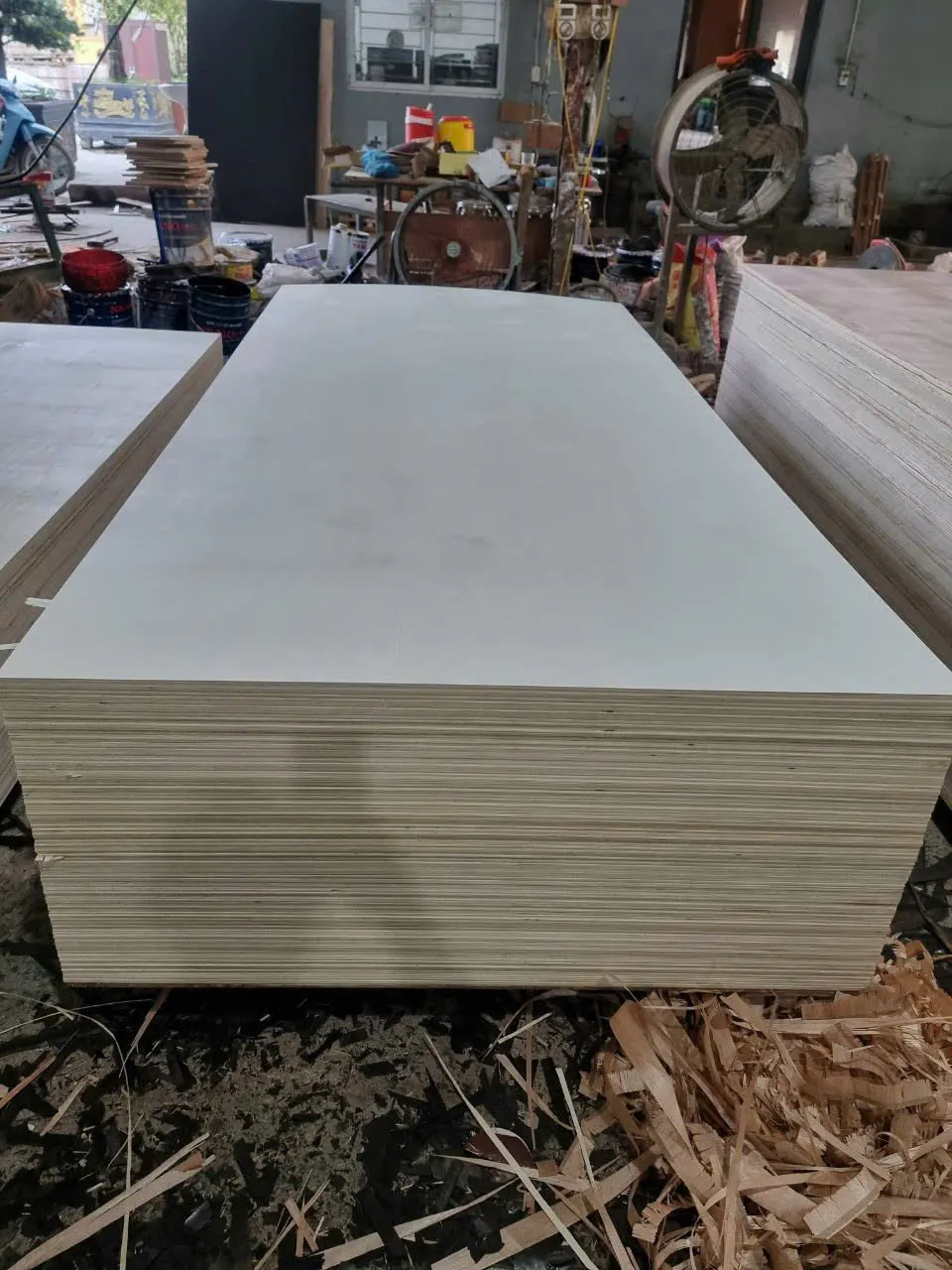 Poplar plywood Vietnam white core export hcply 014