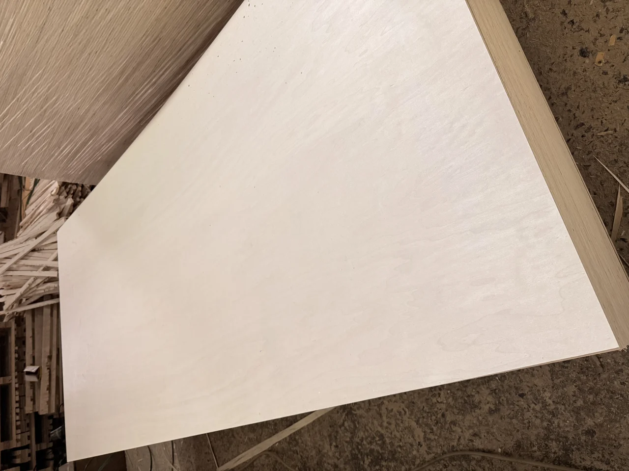 Poplar plywood Vietnam white core export hcply 023