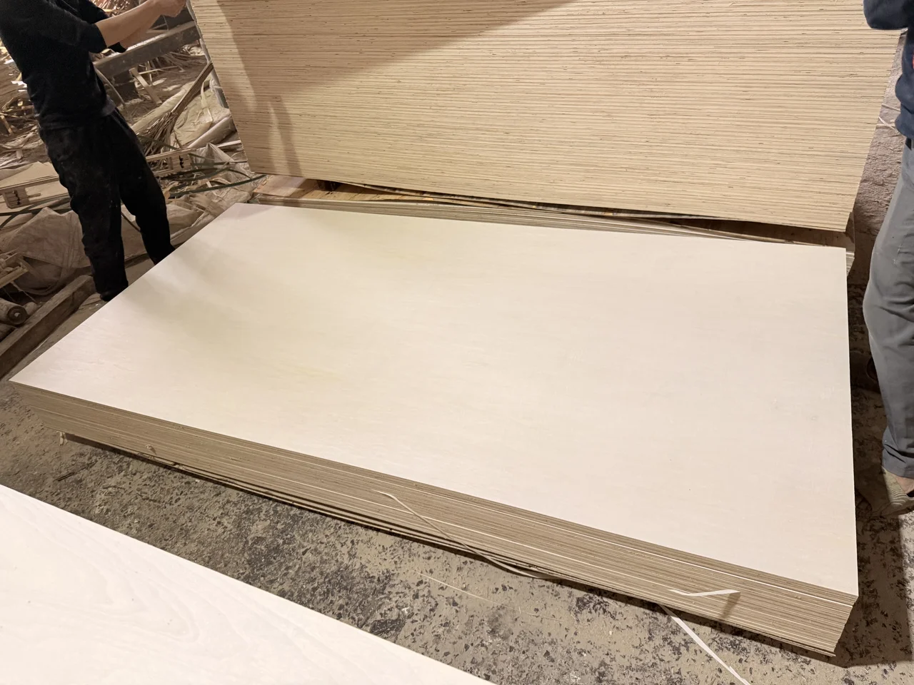 Poplar plywood Vietnam white core export hcply 027