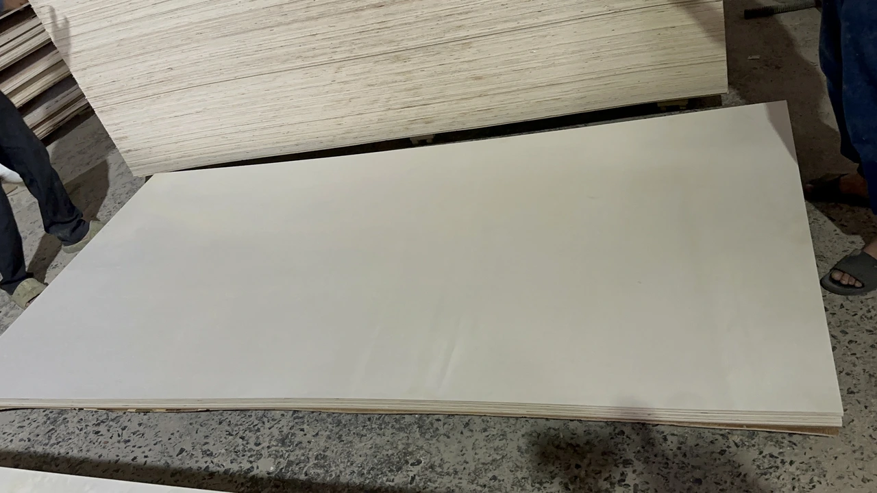 Poplar plywood Vietnam white core export hcply 042
