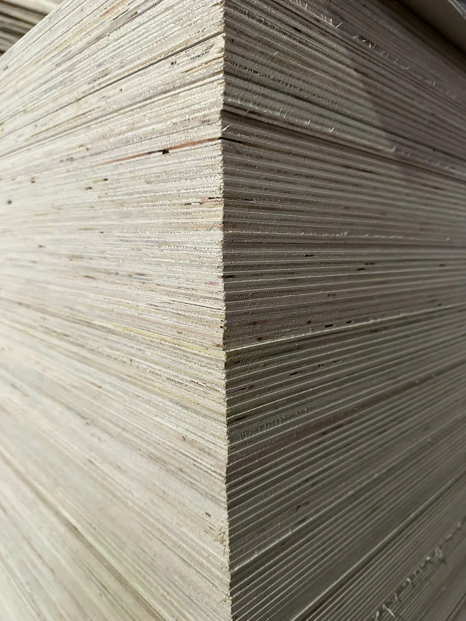 Export furniture plywood edge QC — HCPLY Vietnam factory inspection