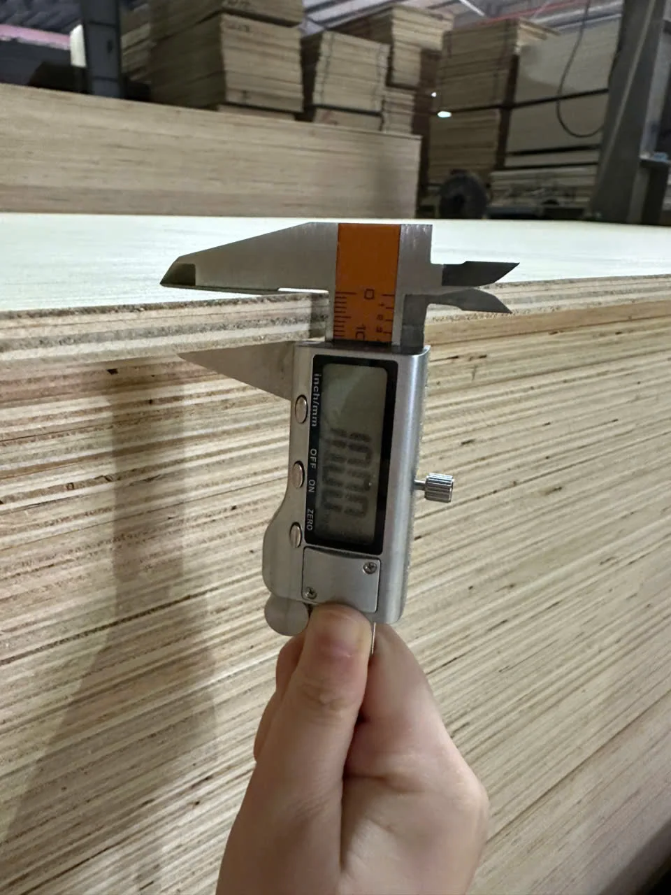 plywood thickness quality inspection vietnam hcply factory qc check