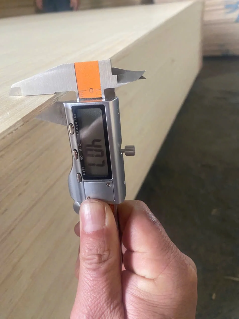 plywood thickness tolerance measurement quality inspection 11mm vietnam hcply