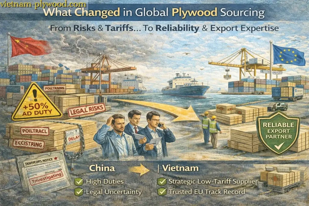 Birch Plywood Vietnam Supplier Why European Buyers Are Shifting from China to Vietnam | HCPLY Vietnam Plywood