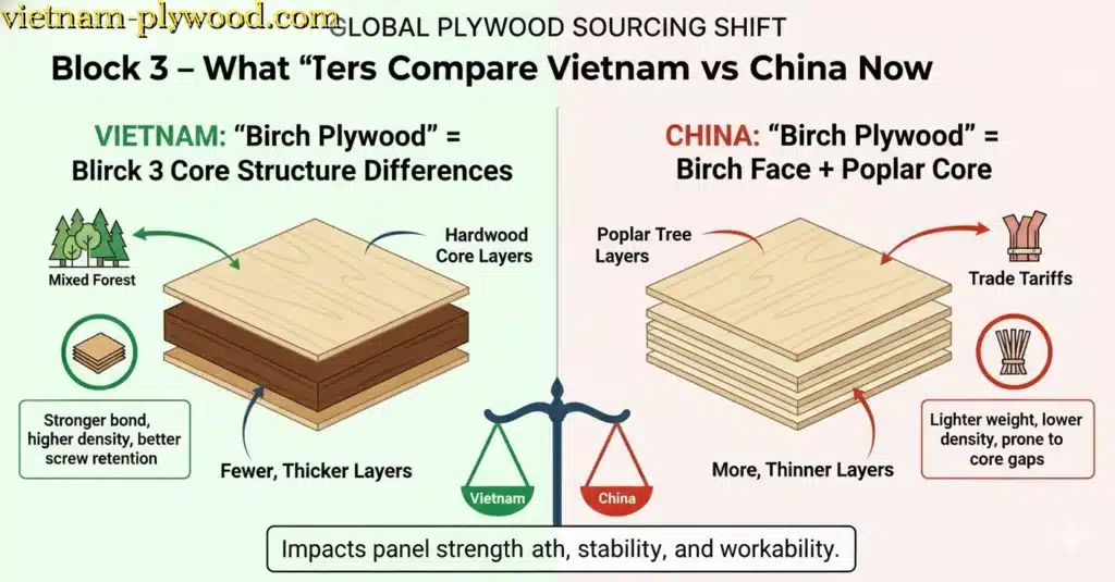 birch plywood from vietnam vs china birch plywood
