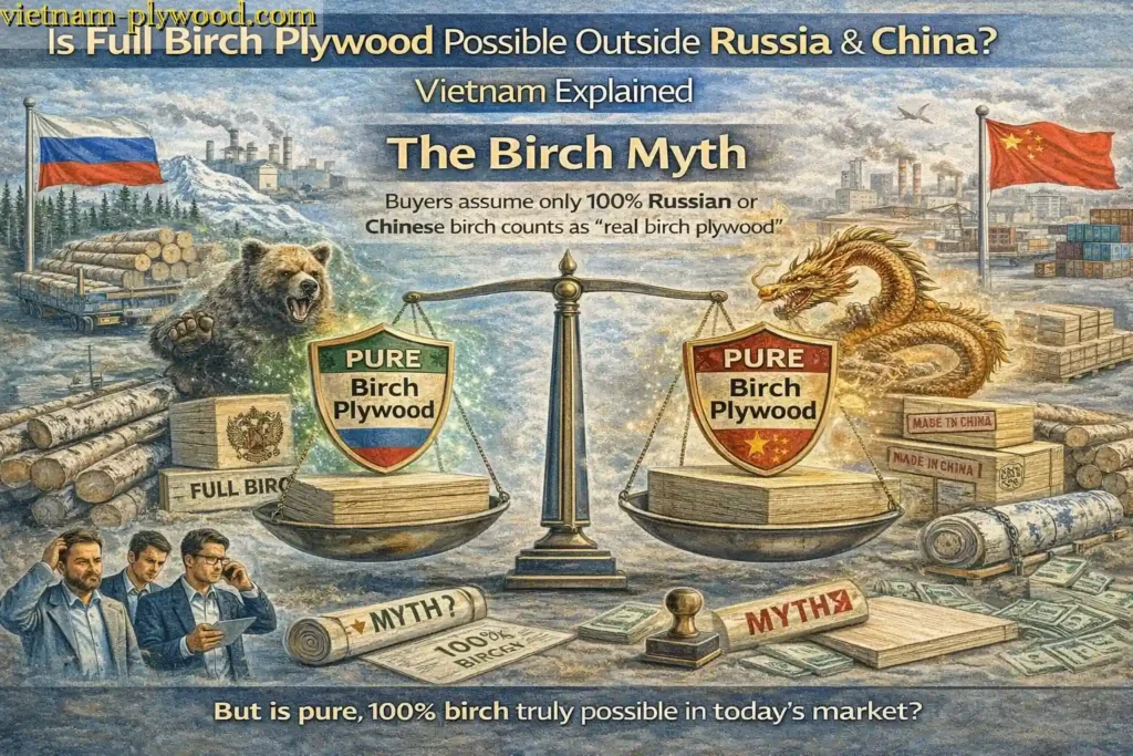 Is Full Birch Plywood Possible Outside Russia & China? Vietnam Explained | HCPLY &ndash; Vietnam Plywood