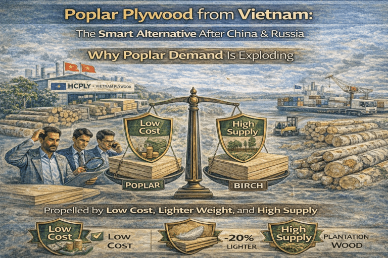 Poplar Plywood from Vietnam &ndash; The Smart Alternative After China & Russia | HCPLY - Vietnam Plywood