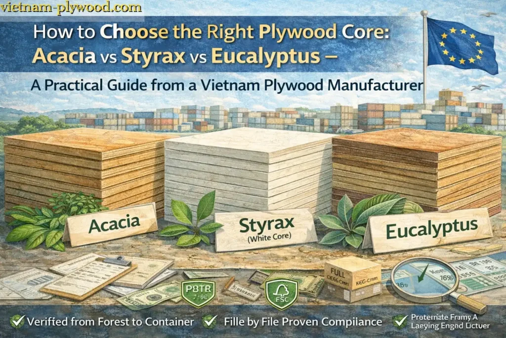 How to Choose the Right Plywood Core | plywood core selection from a Vietnam plywood manufacturer | HCPLY Vietnam Plywood