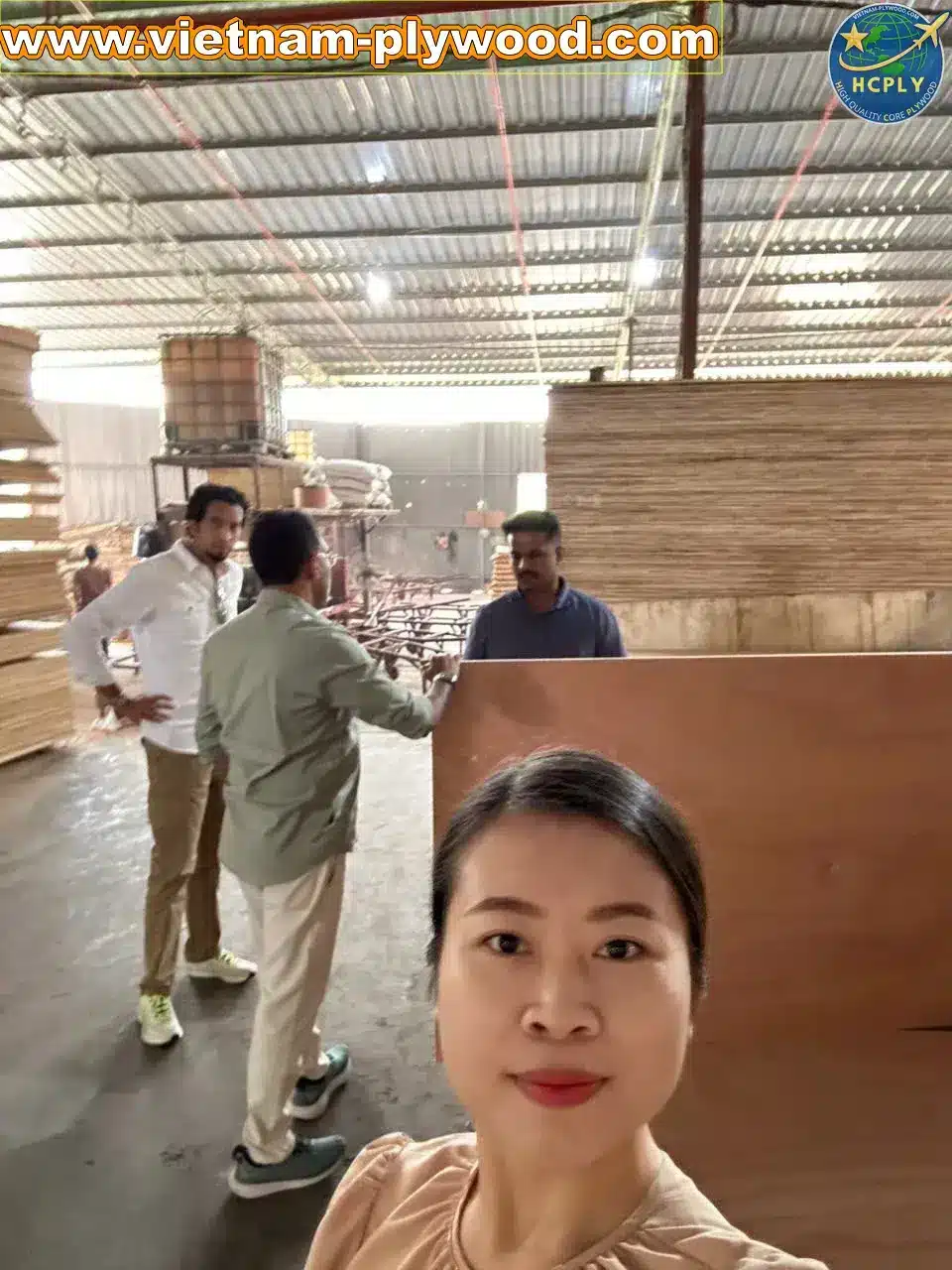 international buyers visit vietnam plywood factory hcply