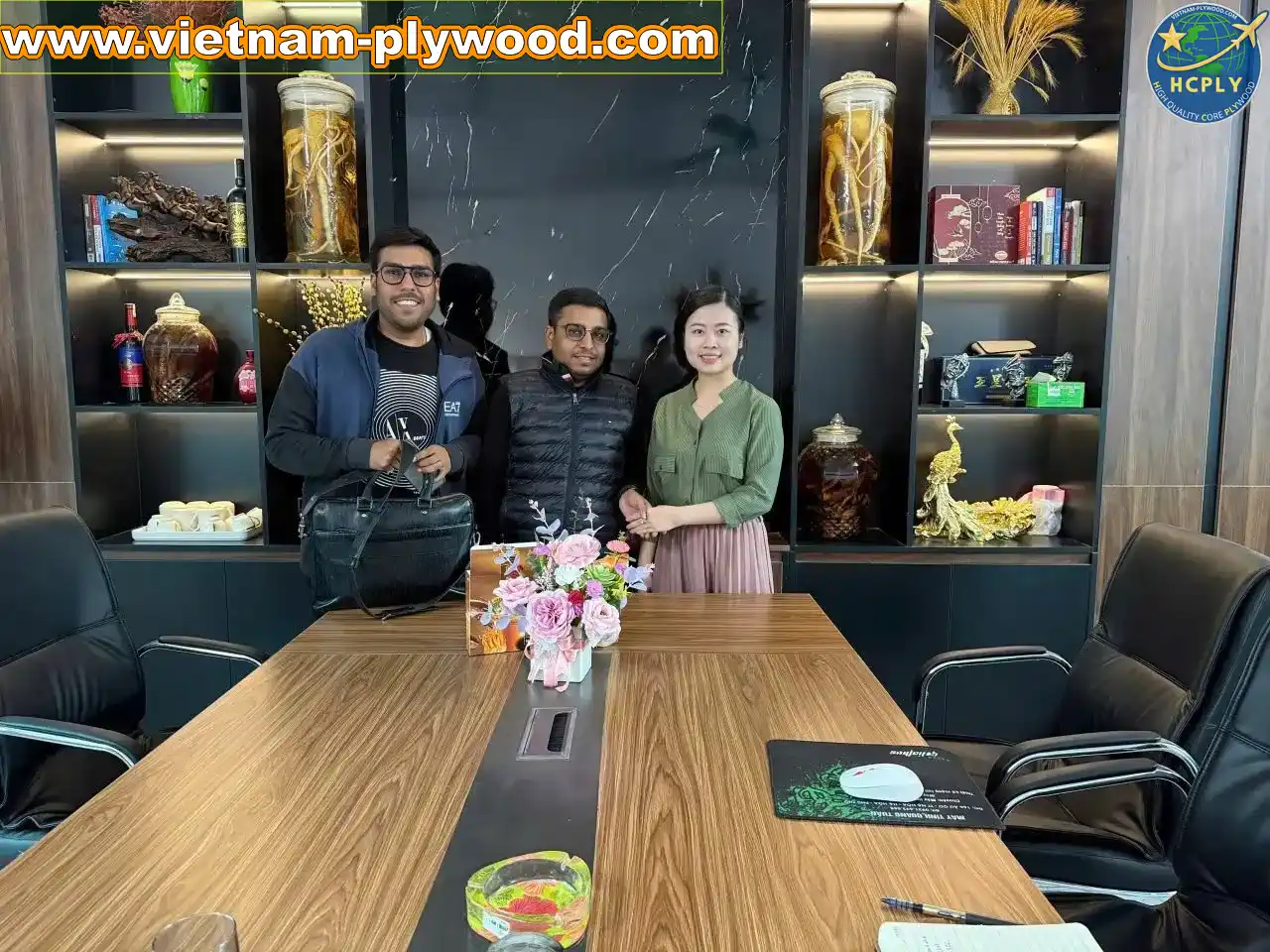 international buyers visit vietnam plywood factory hcply
