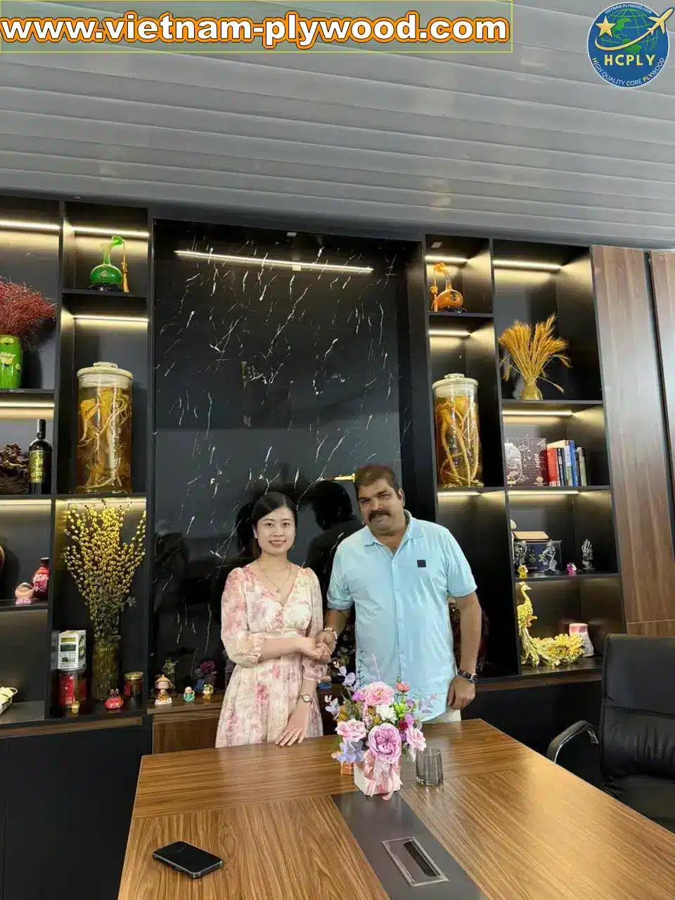 international buyers visit vietnam plywood factory hcply