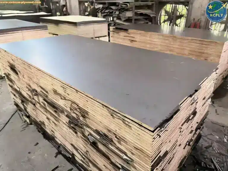 film faced plywood black brown export vietnam factory hcply